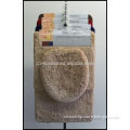 Multipul patterns bathroom rug set